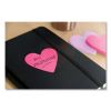 Die-Cut Heart Shaped Notepads, 3" x 3", Pink/Purple, 75 Sheets/Pad, 2 Pads/Pack2