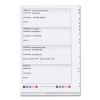 Pocket-Style Password Log Book, 480 Total Entries, 4 Entries/Page, White/Red Poly Cover, (60) 7 x 5.5 Sheets2