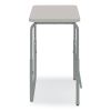 AlphaBetter 2.0 Height-Adjust Student Desk w/Pendulum Bar, 27.75 x 19.75 x 22 to 30, Pebble Gray, Ships in 1-3 Business Days8