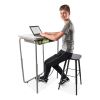 AlphaBetter 2.0 Height-Adjust Student Desk with Pendulum Bar, 27.75 x 19.75 x 29 to 43, Dry Erase, Ships in 1-3 Business Days6