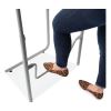 AlphaBetter 2.0 Height-Adjust Student Desk w/Pendulum Bar, 27.75 x 19.75 x 29 to 43, Pebble Gray, Ships in 1-3 Business Days11