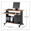 Muv Standing Desk, 35.5" x 22" x 30.5", Cherry, Ships in 1-3 Business Days2