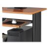 Muv Standing Desk, 35.5" x 22" x 30.5", Cherry, Ships in 1-3 Business Days5