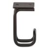 Table Hooks, 1.25 x 1.75 x 3.25, Black, 6/Pack, Ships in 1-3 Business Days2