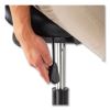 Twixt Extended-Height Saddle Seat Stool, Backless, Supports 300lb, 22.9" to 32.7" High Black Seat, Ships in 1-3 Business Days5