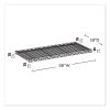 Industrial Extra Shelf Pack, 36w x 18d x 1.5h Steel, Metallic Gray, 2/Pack, Ships in 1-3 Business Days4