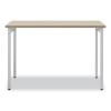Ready Home Office Desk, 45.5" x 23.5" to 29.5", Beige/White, Ships in 1-3 Business Days2