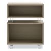 Ready Home Office Large Stackable Storage, 1-Shelf, 24w x 12d x 17.25h, Beige/White, Ships in 1-3 Business Days8