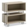 Ready Home Office Small Stackable Storage, 1-Shelf, 24w x 12d x 12.25h, Beige/White, Ships in 1-3 Business Days5