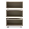 Ready Home Office Small Stackable Storage, 1-Shelf, 24w x 12d x 12.25h, Beige/White, Ships in 1-3 Business Days7