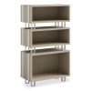 Ready Home Office Small Stackable Storage, 1-Shelf, 24w x 12d x 12.25h, Beige/White, Ships in 1-3 Business Days12