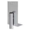 Hand Sanitizer Stand, 61.25 x 12 x 12, Silver, Ships in 1-3 Business Days3