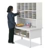 E-Z Sort Additional Mail Trays, 5 Shelves, 11 x 12.5 x 0.5, Gray, Ships in 1-3 Business Days3