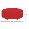 Learn 15" Round Vinyl Floor Seat, 15" dia x 5.75"h, Red, Ships in 1-3 Business Days4