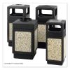 Canmeleon Aggregate Panel Receptacles, Top-Open, 38 gal, Polyethylene, Black, Ships in 1-3 Business Days2