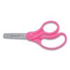 For Kids Scissors, Blunt Tip, 5" Long, 1.75" Cut Length, Assorted Bent Handles, 6/Pack6