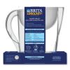 Pacifica Pitcher with Longlast+ Filter, 0.63 gal, White/Clear3