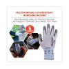 ProFlex 7025 ANSI A2 PU Coated CR Gloves, Blue, Large, 12 Pairs/Pack, Ships in 1-3 Business Days3