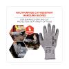 ProFlex 7030 ANSI A3 PU Coated CR Gloves, Gray, Large, Pair, Ships in 1-3 Business Days3
