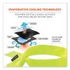 Chill-Its 6700 Cooling Bandana Polymer Tie Headband, One Size Fits Most, Lime, Ships in 1-3 Business Days2