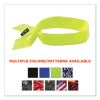 Chill-Its 6700 Cooling Bandana Polymer Tie Headband, One Size Fits Most, Lime, Ships in 1-3 Business Days5