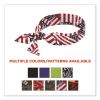 Chill-Its 6700 Cooling Bandana Polymer Tie Headband, One Size Fits Most, Stars and Stripes, Ships in 1-3 Business Days5