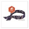 Chill-Its 6700 Cooling Bandana Polymer Tie Headband, One Size Fits Most, Navy Western, Ships in 1-3 Business Days7