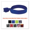 Chill-Its 6700 Cooling Bandana Polymer Tie Headband, One Size Fits Most, Solid Blue, Ships in 1-3 Business Days5