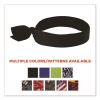 Chill-Its 6700 Cooling Bandana Polymer Tie Headband, One Size Fits Most, Black, Ships in 1-3 Business Days5
