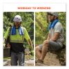Chill-Its 6602 Evaporative PVA Cooling Towel, 29.5 x 13, One Size Fits Most, PVA, Hi-Vis Lime, Ships in 1-3 Business Days5