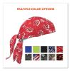 Chill-Its 6615 High-Performance Bandana Doo Rag w/Terry Cloth Sweatband, One Size, Red Western, Ships in 1-3 Business Days5