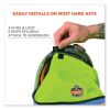 Chill-Its 6670CT Cooling Hard Hat Neck Shade - PVA, 14.75 x 10.5, Lime, Ships in 1-3 Business Days5