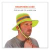 Chill-Its 8935CT Hi-Vis PVA Ranger Sun Hat, Small/Medium, Lime, Ships in 1-3 Business Days6