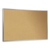 Natural Cork Bulletin Board with Frame, 60.5 x 48.5, Tan Surface, Oak Frame, Ships in 7-10 Business Days4