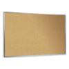 Natural Cork Bulletin Board with Frame, 96.5 x 48.5, Tan Surface, Natural Oak Frame, Ships in 7-10 Business Days4