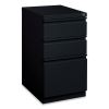 Full-Width Pull 20 Deep Mobile Pedestal File, Box/Box/File, Letter, Black, 15 x 19.88 x 27.75, Ships in 4-6 Business Days3