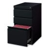 Full-Width Pull 20 Deep Mobile Pedestal File, Box/Box/File, Letter, Black, 15 x 19.88 x 27.75, Ships in 4-6 Business Days4