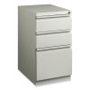 Full-Width Pull 20 Deep Mobile Pedestal File, Box/Box/File, Letter, Lt Gray, 15 x 19.88 x 27.75, Ships in 4-6 Business Days2