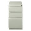 Full-Width Pull 20 Deep Mobile Pedestal File, Box/Box/File, Letter, Lt Gray, 15 x 19.88 x 27.75, Ships in 4-6 Business Days3