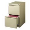 Full-Width Pull 20 Deep Mobile Pedestal File, 2-Drawer: File/File, Letter, Putty, 15x19.88x27.75, Ships in 4-6 Business Days3