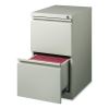 Full-Width Pull 20 Deep Mobile Pedestal File, File/File, Letter, Light Gray, 15 x 19.88 x 27.75, Ships in 4-6 Business Days4