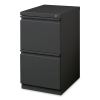 Full-Width Pull 20 Deep Mobile Pedestal File, File/File, Letter, Charcoal, 15 x 19.88 x 27.75, Ships in 4-6 Business Days3