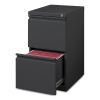 Full-Width Pull 20 Deep Mobile Pedestal File, File/File, Letter, Charcoal, 15 x 19.88 x 27.75, Ships in 4-6 Business Days4