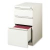 Full-Width Pull 20 Deep Mobile Pedestal File,  Box/Box/File, Letter, White, 15 x 19.88 x 27.75, Ships in 4-6 Business Days4