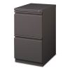 Full-Width Pull 20 Deep Mobile Pedestal File, File/File, Letter, Medium Tone, 15 x 19.88 x 27.75, Ships in 4-6 Business Days3