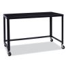 RTA Mobile Desk, 47.45 x 23.88 x 29.6, Black, Ships in 4-6 Business Days2