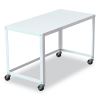 RTA Mobile Desk, 47.45 x 23.88 x 29.6, White, Ships in 4-6 Business Days2