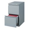 Full-Width Pull 20 Deep Mobile Pedestal File, File/File, Letter, Platinum, 15 x 19.88 x 27.75, Ships in 4-6 Business Days3