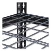 Iron Horse 2300 Wire Deck Shelving, Four-Shelf, 36w x 18d x 60h, Black, Ships in 4-6 Business Days3