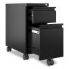 Zip Mobile Pedestal File, 2-Drawer, Box/File, Legal/Letter, Black, 10 x 19.88 x 21.75, Ships in 4-6 Business Days4